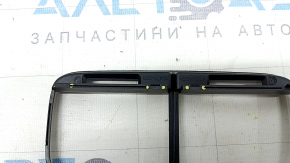 Mercedes X167 GLS 450 580 20-26 center console air duct deflector, black, frame mounts broken, adjustment lock missing