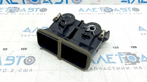 Mercedes X167 GLS 450 580 20-26 center console air duct deflector, black, frame mounts broken, adjustment lock missing