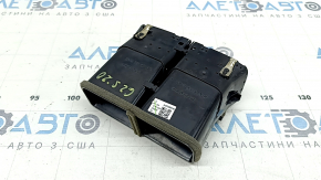 Mercedes X167 GLS 450 580 20-26 center console air duct deflector, black, frame mounts broken, adjustment lock missing