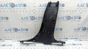 Lower left center pillar trim Alfa Romeo Giulia 17-24 black, scratches