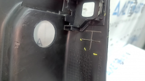 Lower left front pillar trim Alfa Romeo Giulia 17-24 black, scratches, broken mount