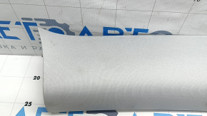 Left front pillar trim Tesla Model 3 18-23, gray fabric, dry cleanable