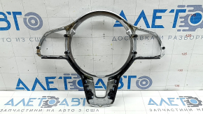 Mercedes X167 GLS 450 20-23 chrome and dark gray steering wheel cover
