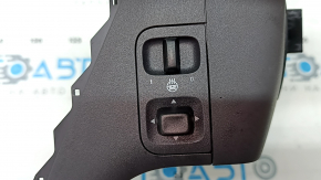 Steering column switches guitar assembly Mercedes X167 GLS 450 580 20-26 for heated steering wheel, with dark gray overlay, worn, broken side button
