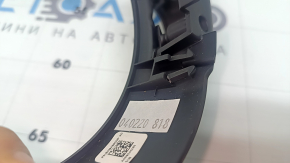 Upper steering wheel cover Alfa Romeo Giulia 20-23 black, broken fasteners