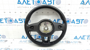 Naked steering wheel Mercedes X167 GLS 450 20-26 dark gray leather, heated, scratches