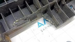 The lower front left threshold bracket for Mercedes X167 GLS 450 580 20-26 is dented and broken