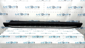 Left threshold Mercedes X167 GLS 450 580 20-26 with step, with chrome trim, for backlighting, scratches, cracks in fasteners, in resin