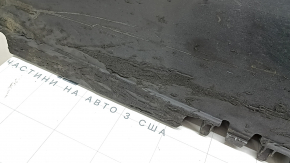 Left threshold Mercedes X167 GLS 450 580 20-26 with step, with chrome trim, for backlighting, scratches, cracks in fasteners, in resin
