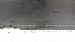 Left threshold Mercedes X167 GLS 450 580 20-26 with step, with chrome trim, for backlighting, scratches, cracks in fasteners, in resin