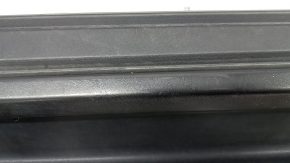 Left threshold Mercedes X167 GLS 450 580 20-26 with step, with chrome trim, for backlighting, scratches, cracks in fasteners, in resin
