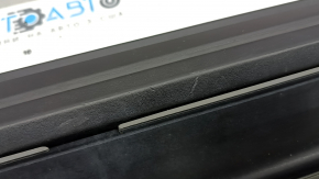 Left threshold Mercedes X167 GLS 450 580 20-26 with step, with chrome trim, for backlighting, scratches, cracks in fasteners, in resin