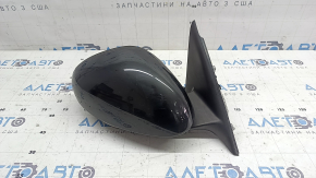 Right side mirror assembly Alfa Romeo Giulia 17-24 6+8, turn signal, heated, auto-dimming, black 608