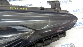 Front right headlight assembly Alfa Romeo Giulia 17-23 xenon, needs polishing, chips, damaged mount