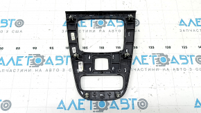 Mercedes X167 GLS 450 580 20-23 center console trim, dark wood, scratches, swollen veneer
