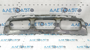 Front bumper lip trim Mercedes X167 GLS 450 20-23 chrome, scratches, cracks, broken fasteners