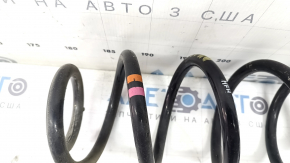 Front right spring Audi A4 B8 08-16, pink stiffness, 1 orange