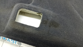 Front left floor covering Mercedes X167 GLS 450 20-26 dark gray, for cleaning
