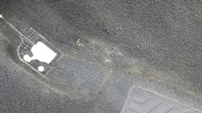 Front left floor covering Mercedes X167 GLS 450 20-26 dark gray, for cleaning