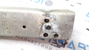 Left rear bumper reinforcement fang Audi A4 B8 08-16 sedan, holes are dented