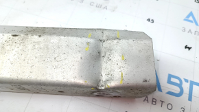 Left rear bumper reinforcement fang Audi A4 B8 08-16 sedan, holes are dented