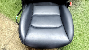 Passenger seat Tesla Model 3 18-23 leather black, with airbag, electric, heated, with tensioner, scratches