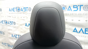 Passenger seat Tesla Model 3 18-23 leather black, with airbag, electric, heated, with tensioner, scratches