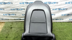 Passenger seat Tesla Model 3 18-23 leather black, with airbag, electric, heated, with tensioner, scratches