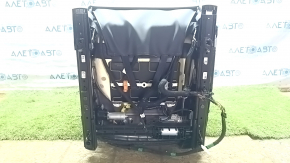 Passenger seat Tesla Model 3 18-23 leather black, with airbag, electric, heated, with tensioner, scratches