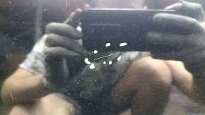 Tesla Model 3 18-20 black PBSB front right door, bare, scratches, chips, dent