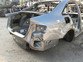 Quarter wing rear right Audi A4 B8 08-16 sedan, on the body, silver
