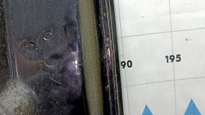 Bare front left door Ford Escape MK3 13-19 black G1, butt, dents, corrosion