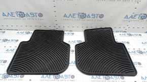 Set of floor mats rubber VW Passat b8 16-19 USA black