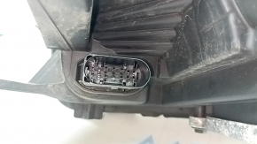Front right headlight assembly Ford Escape MK3 17-19 rest xenon + LED, light, glass turned yellow, varnish cracked