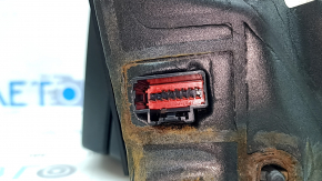 Left side mirror assembly Ford Escape MK3 17-19 rest, 14 pins, turn signal, backlight, BSM heating, black, turn signal will turn yellow