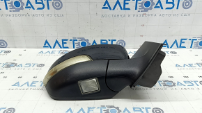 Right side mirror assembly Ford Escape MK3 17-19 rest, 14 pins, turn signal, backlight, BSM heating, black, turn signal will turn yellow