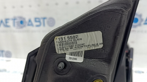Right side mirror assembly Ford Escape MK3 17-19 rest, 14 pins, turn signal, backlight, BSM heating, black, turn signal will turn yellow