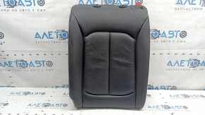 Backrest of the rear row of seats, 2nd row, left, Audi A3 8V 17-20 4d, black leather