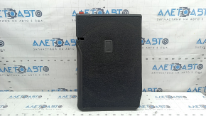 Backrest of the rear row of seats, 2nd row, left, Audi A3 8V 17-20 4d, black leather