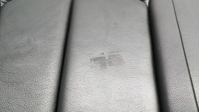 Rear seat cushion 2nd row Audi A3 8V 17-20 4d black leather, dry cleanable