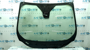 Ford Escape MK3 17-19 windshield, fitted with rain sensor and lane keeping camera, heated wiper area, air along the edge, sand, chips, soot