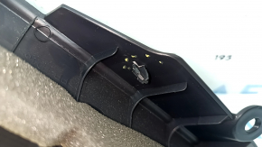 Left rear window trim for Audi A3 8V 15-17 4d, black, broken guide, scratches
