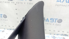 Left rear window trim for Audi A3 8V 15-17 4d, black, broken guide, scratches