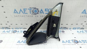 Right rear window trim for Audi A3 8V 15-17 4d, black, broken guide