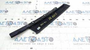 Front right side door trim for Audi A3 8V 15-20 4d, glossy black, polished