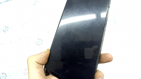 Front right side door trim for Audi A3 8V 15-20 4d, glossy black, polished