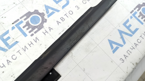 Molding door-glass central front right Audi A3 8V 15-20 4d, black, worn
