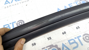 Glass seal with molding front right Audi A3 8V 15-20 4d, black, worn
