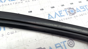 Glass seal with molding front right Audi A3 8V 15-20 4d, black, worn