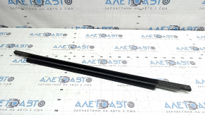 Molding door-glass central rear right Audi A3 8V 15-20 4d, 5d black